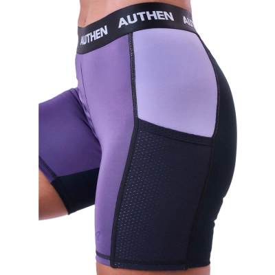 BERMUDA AUTHEN ESSENTIAL FLEX BLOCK 2 BOLSOS 15CM FEMININA