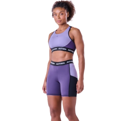 BERMUDA AUTHEN ESSENTIAL FLEX BLOCK 2 BOLSOS 15CM FEMININA