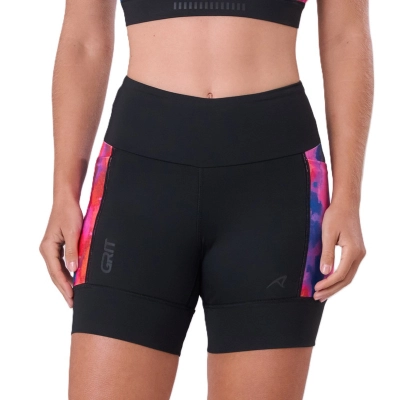 Bermuda Authen Grit Bossa 3 Bolsos 15cm Feminina