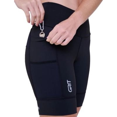 BERMUDA AUTHEN GRIT BOSSA 7 BOLSOS 18CM FEMININO