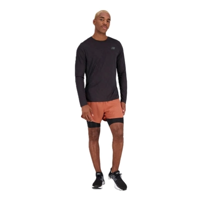 Camisa Manga Longa Q Speed Jacquard New Balance Masculina