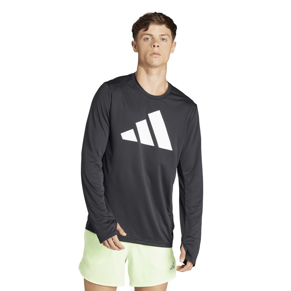 Camiseta Adidas Manga Longa Run It Masculina