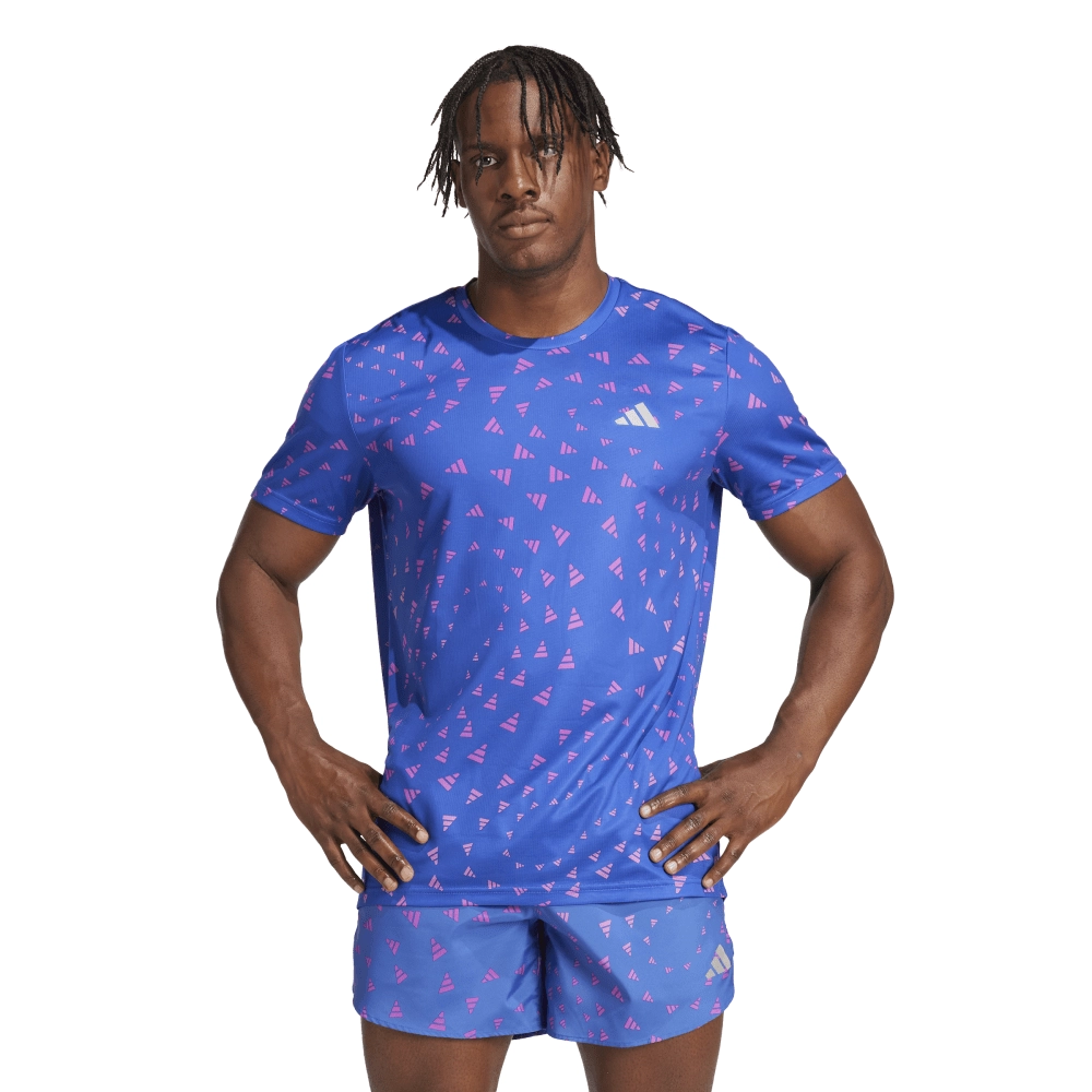 Camiseta Adidas RUN IT BRAND LOVE AEROREADY Masculino