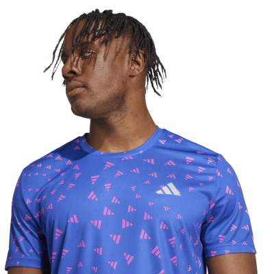 Camiseta Adidas RUN IT BRAND LOVE AEROREADY Masculino