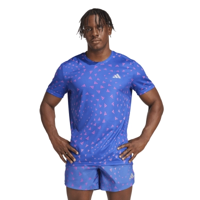 Camiseta Adidas RUN IT BRAND LOVE AEROREADY Masculino