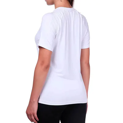 Camiseta Columbia Aurora Manga Curta Feminina - Branca