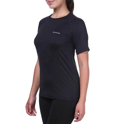 Camiseta Columbia Aurora Manga Curta Feminina - Preta