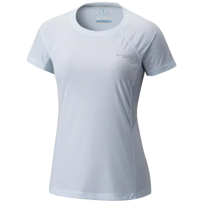 Camiseta Columbia Montrail Titan Ultra Short Sleeves  Feminina - Branca