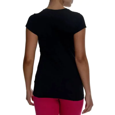 Camiseta Columbia Neblina Manga Curta Feminina - Preta