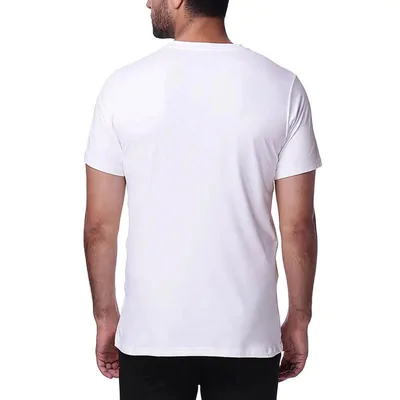 Camiseta Columbia Neblina Manga Curta Masculina -Branca
