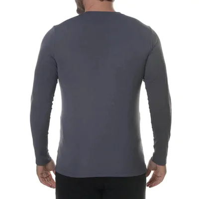 Camiseta Columbia Neblina Manga Longa Masculina - Cinza