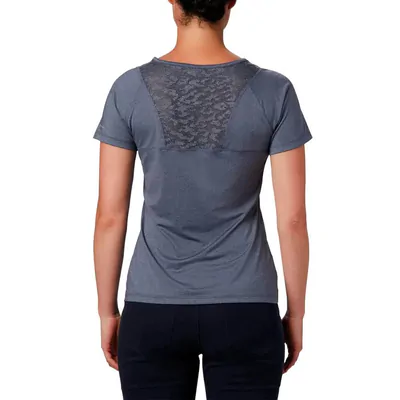 Camiseta Columbia Peak To Point II Feminina - Azul
