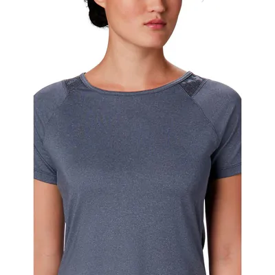 Camiseta Columbia Peak To Point II Feminina - Azul