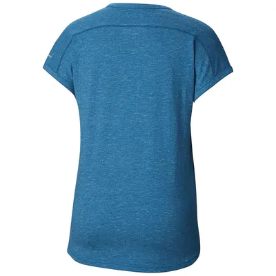 Camiseta Columbia Pislner Peak Tee Feminina - Azul