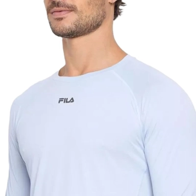 Camiseta Fila Bio II Manga Longa Fila Masculina