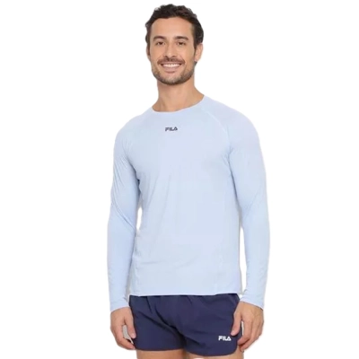 Camiseta Fila Bio II Manga Longa Fila Masculina