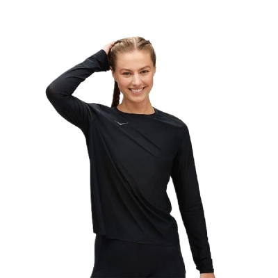 Camiseta Hoka Airolite Run Manga Longa Feminina