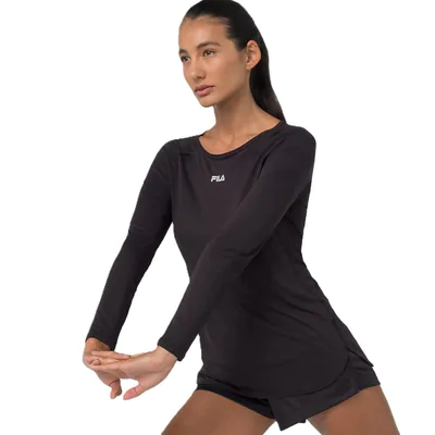 Camiseta Manga Longa Fila Bio II Feminina