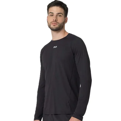 Camiseta Manga Longa Fila Bio II Masculina