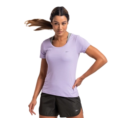 Camiseta Reebok Dynamic Manga Curta Feminina