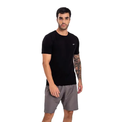 Camiseta Reebok Race Manga Curta Masculina