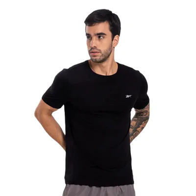 Camiseta Reebok Race Manga Curta Masculina