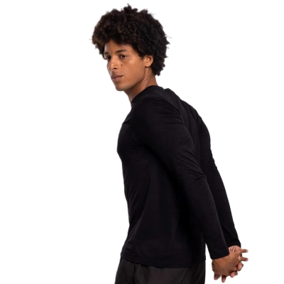 Camiseta Reebok Race Manga Longa Masculina