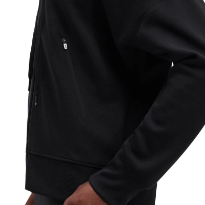 Casaco de Moletom On Running Hoodie Feminino - Preto