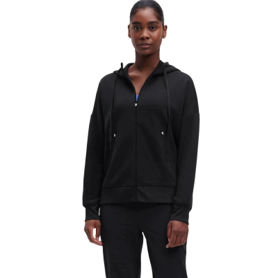 Casaco de Moletom On Running Hoodie Feminino - Preto