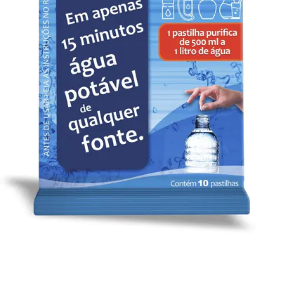 Clorin NTK 1 MG embalagem com 6 cartelas e 10 unidades cada