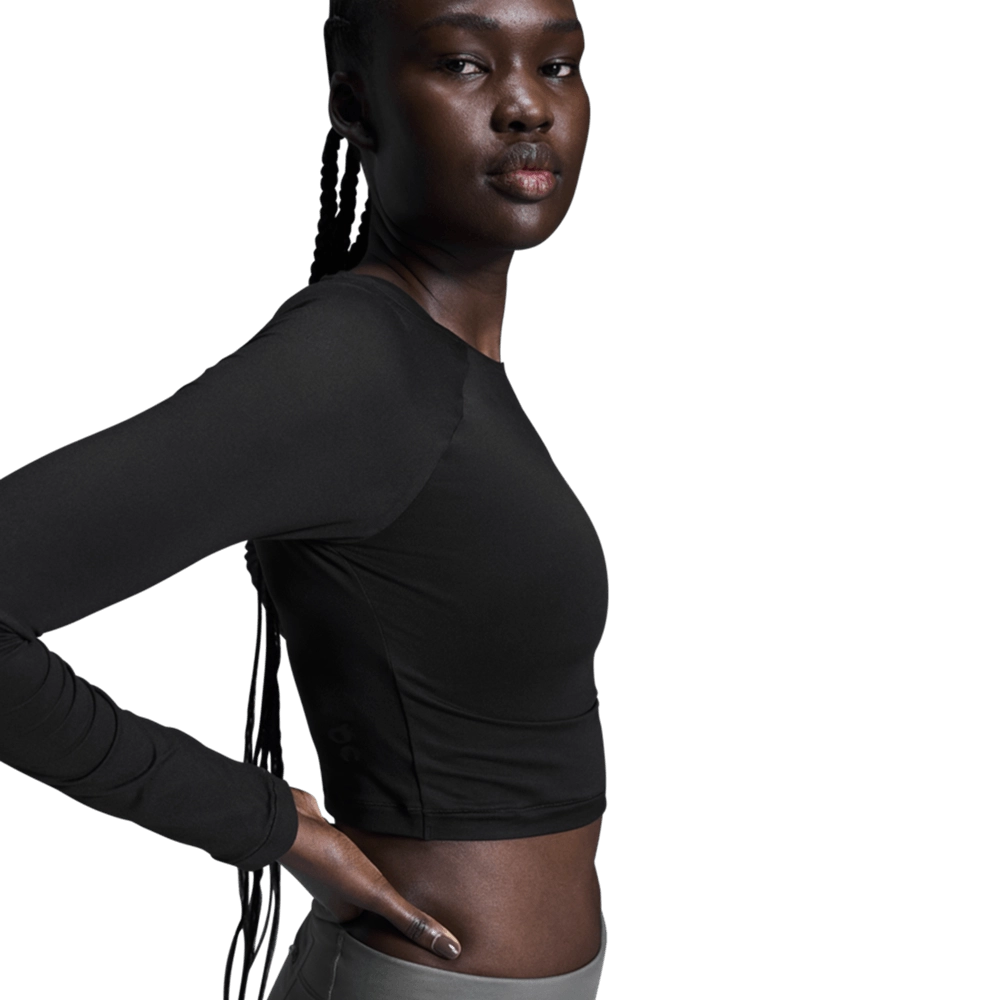 Cropped On Running Studio Long-T Manga Longa Feminino