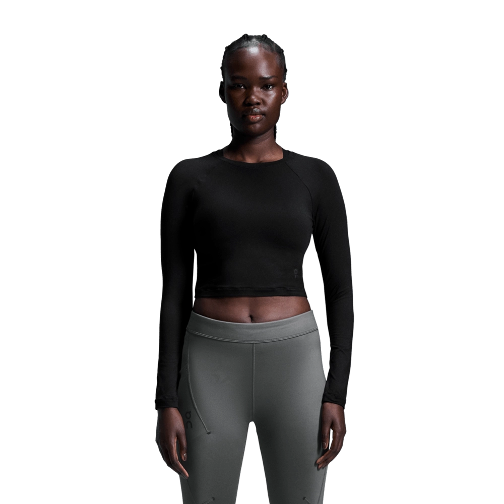 Cropped On Running Studio Long-T Manga Longa Feminino