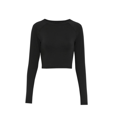 Cropped On Running Studio Long-T Manga Longa Feminino