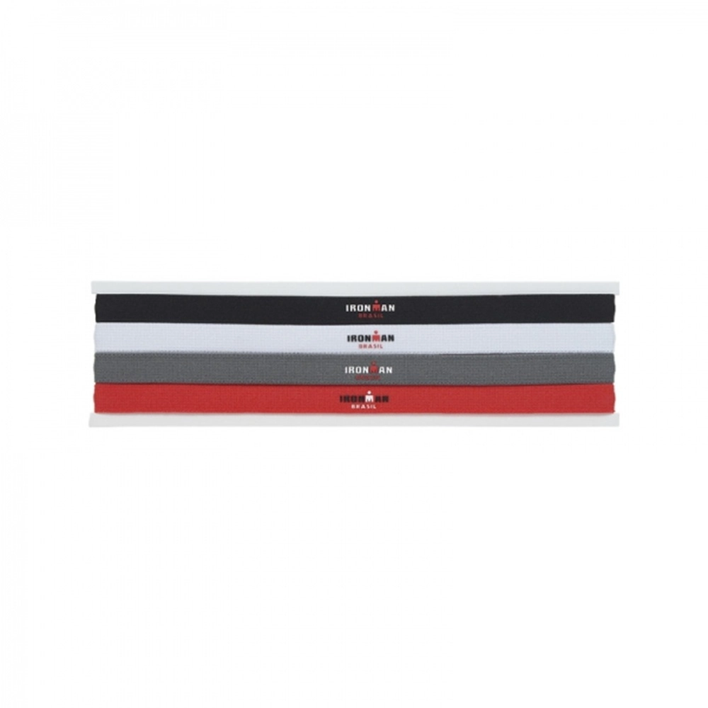 Faixa De Cabelo Yopp IM Brasil Com Silicone Antideslizante 4 Unid