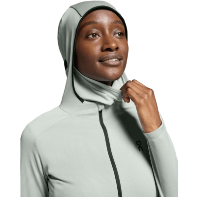Jaqueta On Running Climate Zip Hoodie Feminina