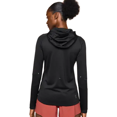Jaqueta Climate Zip Hoodie On Running Feminina