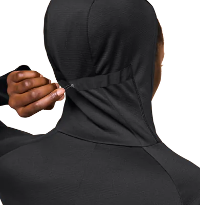 Jaqueta Climate Zip Hoodie On Running Feminina