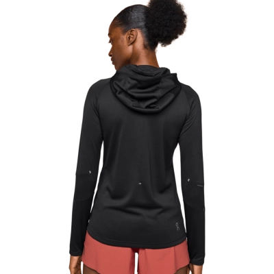 Jaqueta Climate Zip Hoodie On Running Feminina