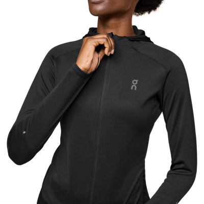 Jaqueta Climate Zip Hoodie On Running Feminina