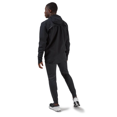 Jaqueta Impermeável On Running Waterproof Anorak Masculina - Preta