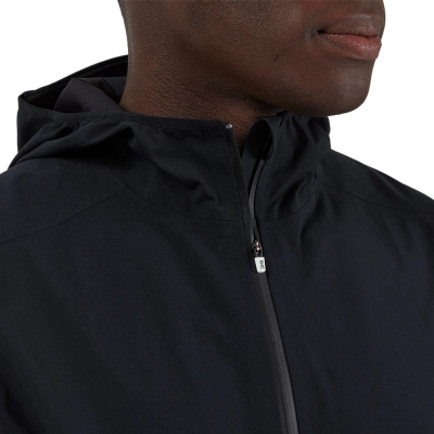 Jaqueta Impermeável On Running Waterproof Anorak Masculina - Preta