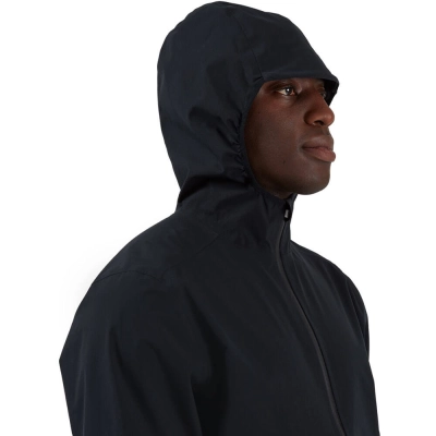 Jaqueta Impermeável On Running Waterproof Anorak Masculina - Preta