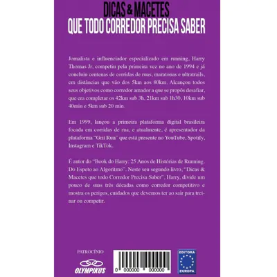 Livro Dicas & Macetes que todo corredor precisa saber