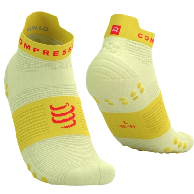 Meia de Compressão Compressport Cano Curto – Run Low V4 Unissex
