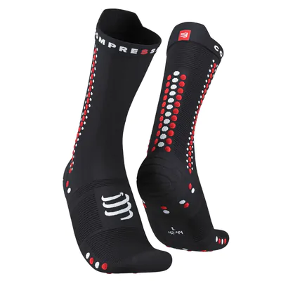 Meia de Compressão Compressport para Bike V4 (cano médio) Unissex