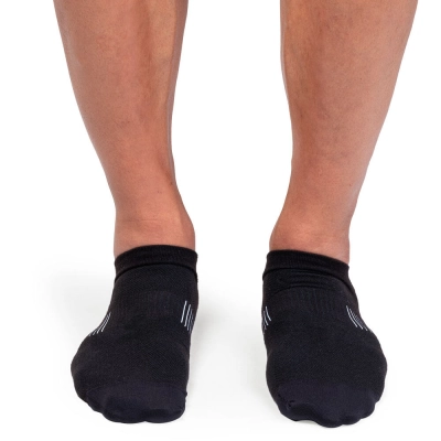 Meia de Corrida On Running Ultralight Invisível Masculina - Preta