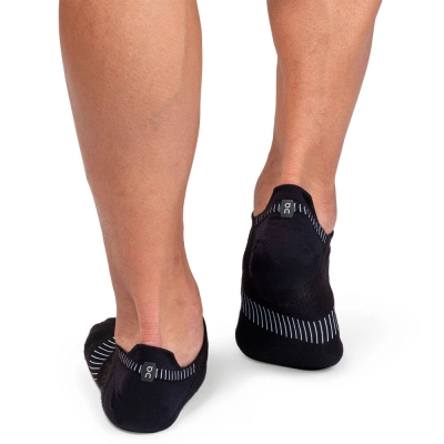 Meia de Corrida On Running Ultralight Invisível Masculina - Preta