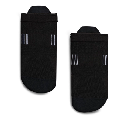 Meia de Corrida On Running Ultralight Invisível Masculina - Preta