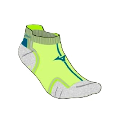 MEIA MIZUNO PERFORMANCE CANO CURTO MASCULINO