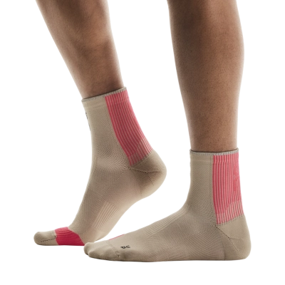 Meia On Running Performance Run Sock Mid Unissex